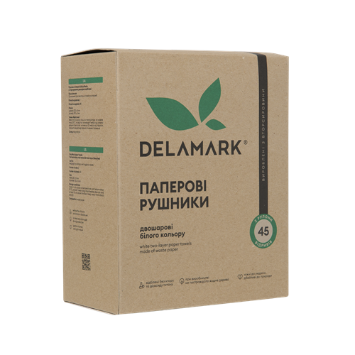 Паперові рушники DeLaMark