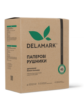 Паперові рушники DeLaMark