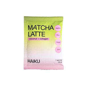 Матча HAIKU з кокосовим молоком та колагеном у саше, 18 г 1761819872482 фото