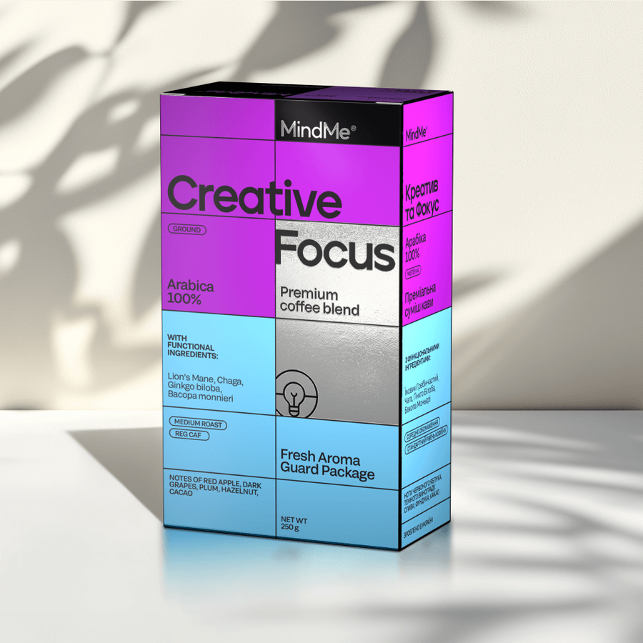 Кава функціональна MindMe Creative & Focus, 250 г