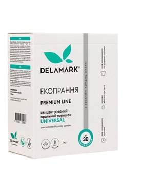 Пральний порошок DeLaMark Universal з ефектом кондиціонера, 1 кг