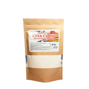 Суха суміш для млинців і панкейків FOODERA рисова, 200 г