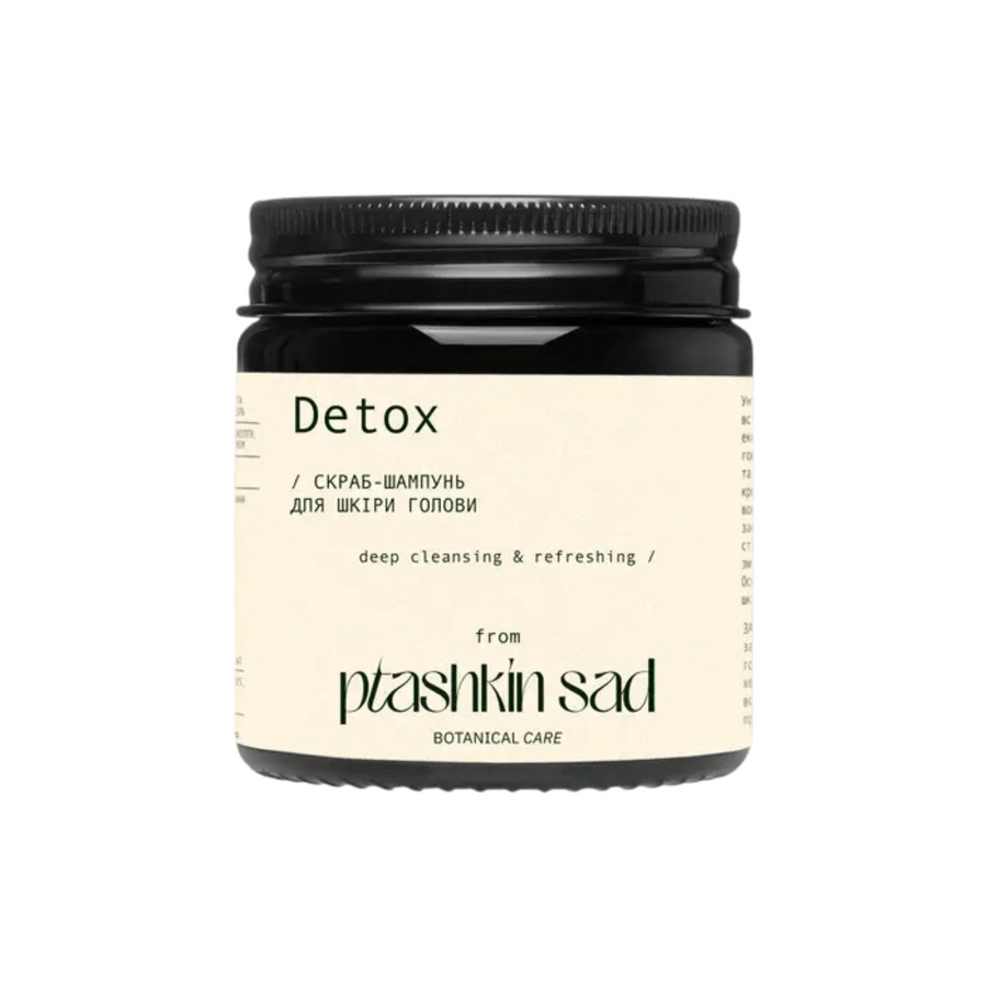 Скраб-шампунь з евкаліптом PTASHKIN SAD Detox, 150 г