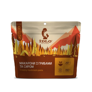 Макарони ЇDLO з грибами і сиром