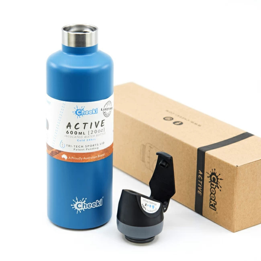 Термопляшка Cheeki Active Bottle Insulated 600 мл, Topaz